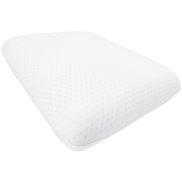 Kopfkissen aus hochwertigem Memory-Schaum, Grösse M, mit abnehmbarem Bezug, Atmungsaktiv, Ergonomisch geformt