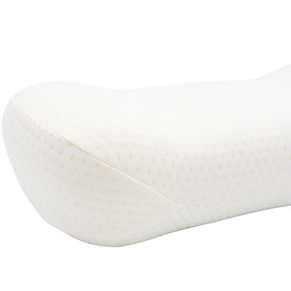 Schlaf-Nackenkissen aus Memory-Schaum, mit abnehmbarem Bezug, OEKO-TEX Standard 100, Atmungsaktiv, Ergonomische Kopfkissen Form