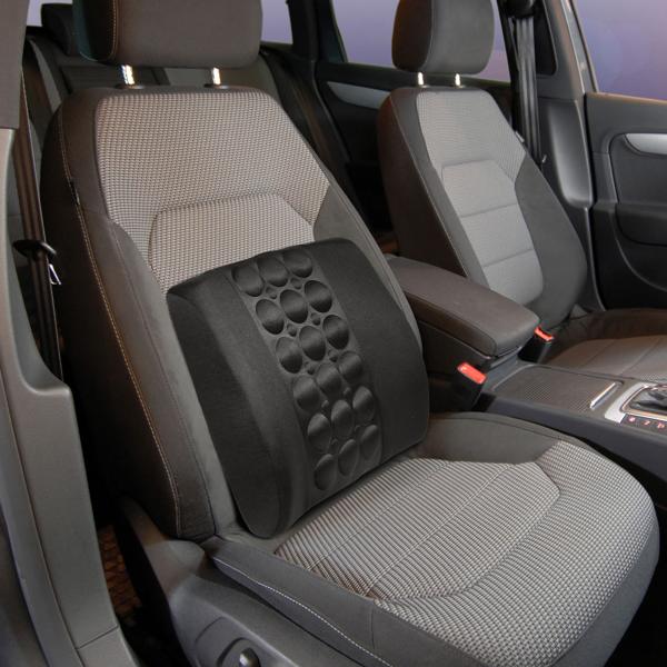 Ergonomisches Rückenkissen aus Memory-Schaum, mit abnehmbarem Bezug, Lendenkissen für bequemes Sitzen am Arbeitsplatz, Homeoffice, Auto, Büro u.v.m.