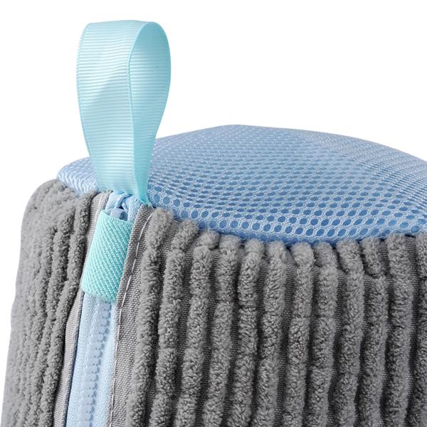 2er-Set Schuhwaschbeutel mit Reinigungsfasern: Schont Sneaker & Turnschuhe in der Waschmaschine, Effektive Reinigung & Schutz - strahlend saubere Schuhe