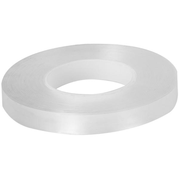 2er-Set Doppelseitiges Nano-Klebeband Transparent (5m x 10mm): Starke 110g/cm² Haltekraft, Wiederverwendbar, spurlos ablösbar