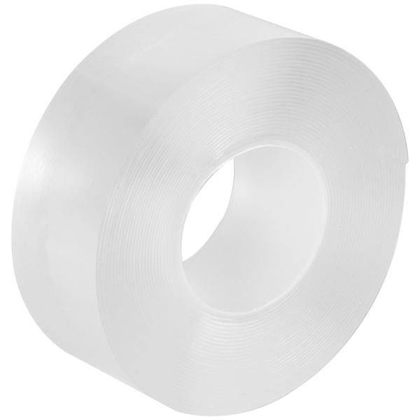 2er-Set Doppelseitiges Nano-Klebeband Transparent (5m x 30mm): Starke 110g/cm² Haltekraft, Wiederverwendbar, spurlos ablösbar