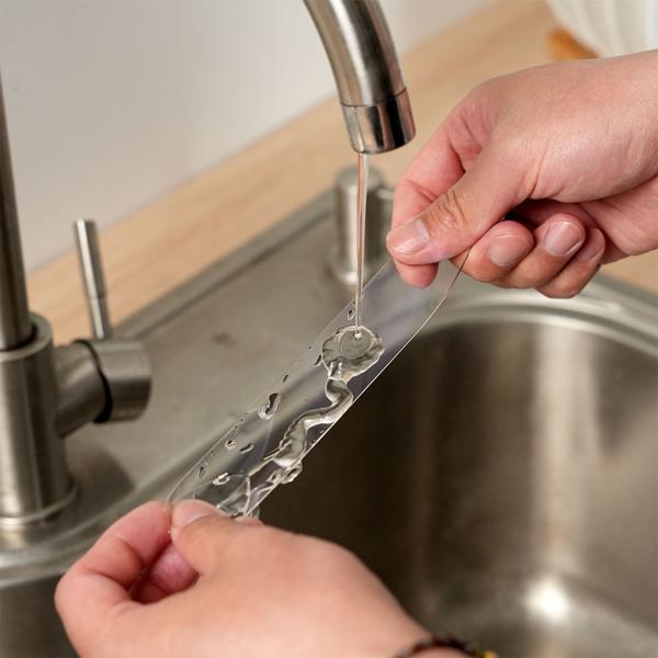 2er-Set Doppelseitiges Nano-Klebeband Transparent (5m x 30mm): Starke 110g/cm² Haltekraft, Wiederverwendbar, spurlos ablösbar