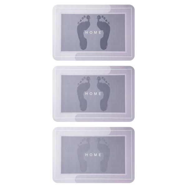 Anti-Rutsch Badezimmermatte 60x40 cm: Sicherer, weicher & saugfähiger, absorbierender Badezimmer-Vorleger –  Schluss mit rutschigen Fliesen im Bad & Dusche