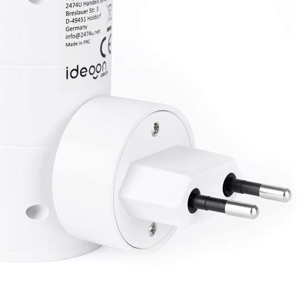 Steckdosen-Nachtlicht dimmbar mit PIR- & Dämmerungssensor – Intelligente Steckdosenlampe mit Bewegungsmelder, 10 LEDs für Flur & Schlafzimmer