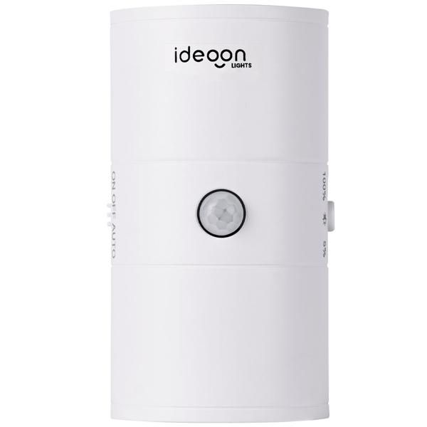 Steckdosen-Nachtlicht dimmbar mit PIR- & Dämmerungssensor – Intelligente Steckdosenlampe mit Bewegungsmelder, 10 LEDs für Flur & Schlafzimmer