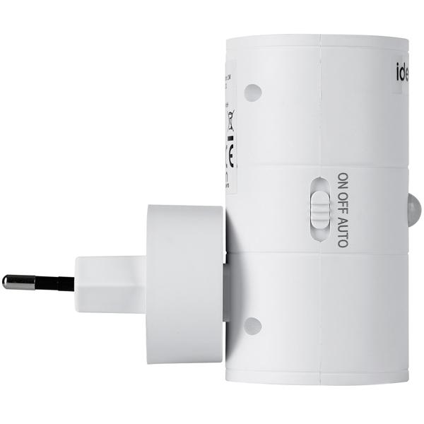 Steckdosen-Nachtlicht dimmbar mit PIR- & Dämmerungssensor – Intelligente Steckdosenlampe mit Bewegungsmelder, 10 LEDs für Flur & Schlafzimmer