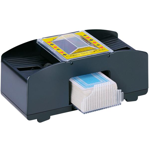 Elektrische Kartenmischmaschine, schnelles & zufälliges Mischen von Spielkarten, Ideal für Poker, Rommé & mehr