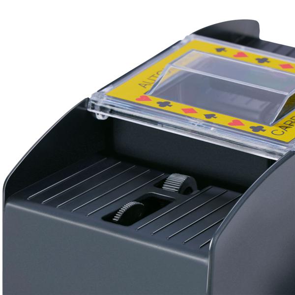 Elektrische Kartenmischmaschine, schnelles & zufälliges Mischen von Spielkarten, Ideal für Poker, Rommé & mehr