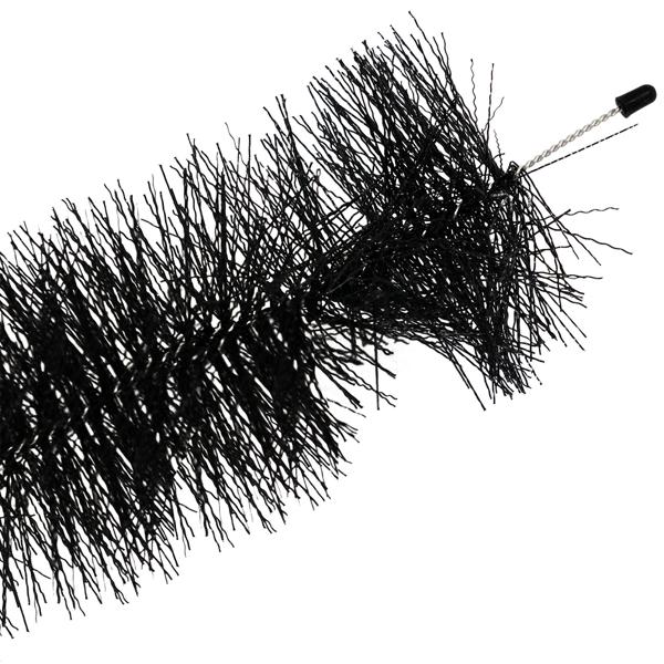 Witterungsbeständige Dachrinnenbürste, 4 m, Ø 12 cm: Effektiver Laubschutz & Schutz vor Verstopfung, langlebig, für Haus & Garten