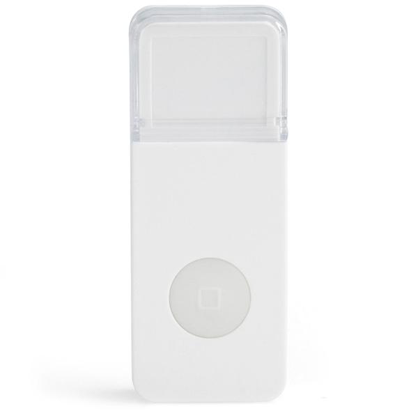 Kabellose Türklingel mit Lichtsignal, 35 verschiedene Melodien, IP44, Funk Türklingel im modernen Design, einfache Installation, grosse Reichweite, Top Empfang