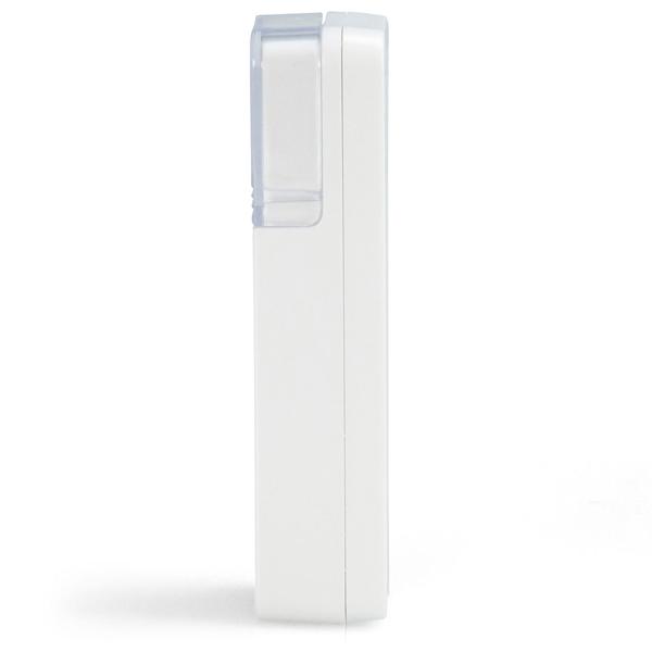 Kabellose Türklingel mit Lichtsignal, 35 verschiedene Melodien, IP44, Funk Türklingel im modernen Design, einfache Installation, grosse Reichweite, Top Empfang