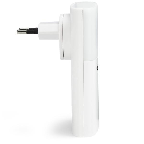 Kabellose Türklingel mit Lichtsignal, 35 verschiedene Melodien, IP44, Funk Türklingel im modernen Design, einfache Installation, grosse Reichweite, Top Empfang