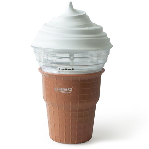 Design Eismaschine 450 ml: Glacé Maker, schnell & einfach – Ideal für cremiges Eis, Sorbet & Frozen Yogurt zu Hause
