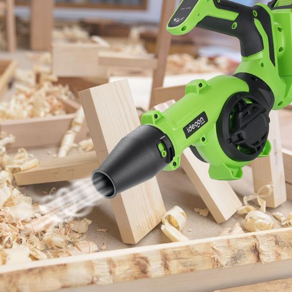 20V Akku-Laubbläser: Das Handheld 4 in 1 Kraftpaket für mühelose Gartenarbeit und schnelle Reinigung - Perfekt für Haus, Garten und Terrasse