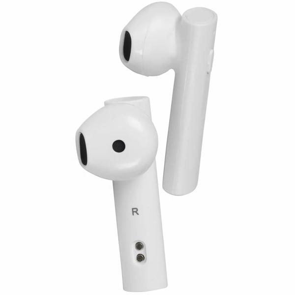 Kabellose In-Ear-Kopfhörer mit Solar-Ladecase, Weiss: Bluetooth 5.0, Touch-Control – Ein stylischer Begleiter für Musik & Telefonie ohne Kabel-Salat