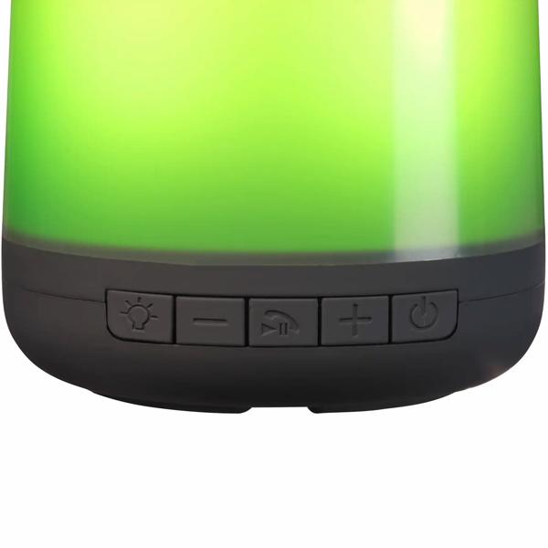 Bluetooth Lautsprecher mit Lichteffekt, 5 Watt: Tragbare Soundbox – Ein Partylautsprecher für stimmungsvolle Musik & bunte Lichtshows