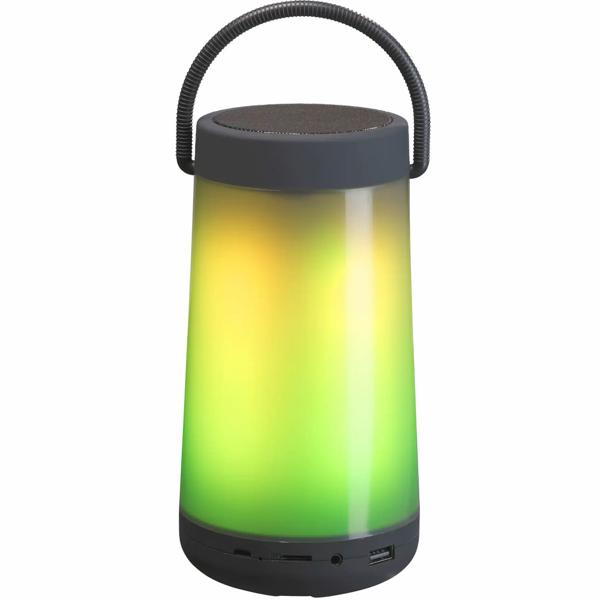 Bluetooth Lautsprecher mit Lichteffekt, 5 Watt: Tragbare Soundbox – Ein Partylautsprecher für stimmungsvolle Musik & bunte Lichtshows