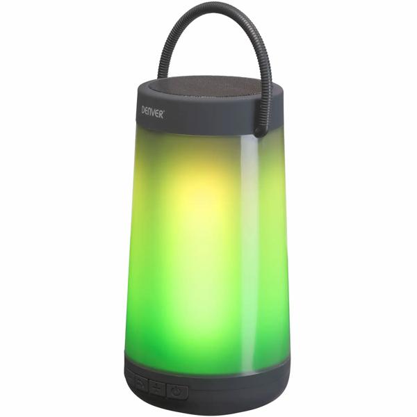 Bluetooth Lautsprecher mit Lichteffekt, 5 Watt: Tragbare Soundbox – Ein Partylautsprecher für stimmungsvolle Musik & bunte Lichtshows