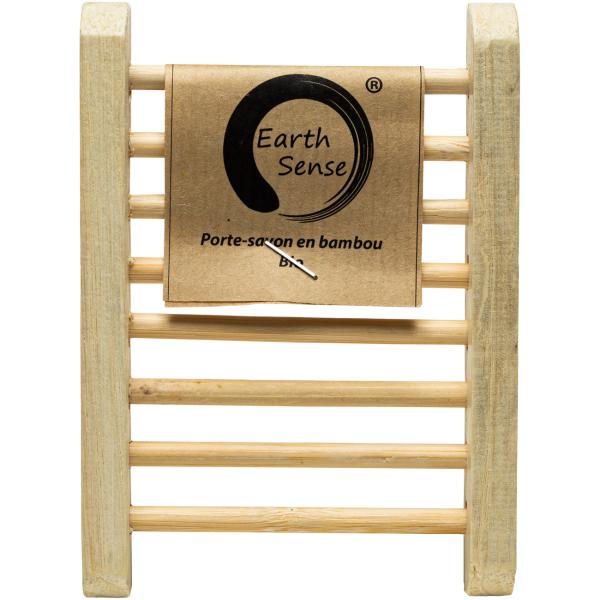 3er-Set Bambus-Seifenschale - Handgefertigt - Quer-Streben - Hygienisch - Für Seifen & Shampoos - Braun - 35g - Gesund & Natur - Nachhaltig