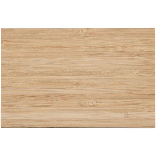 Grusskarte aus Bambus - Mein Held Schriftzug gelasert - Handgemacht, 9x14x0.3cm - Edle Optik, liniert, mit Bambusschicht & Maserung