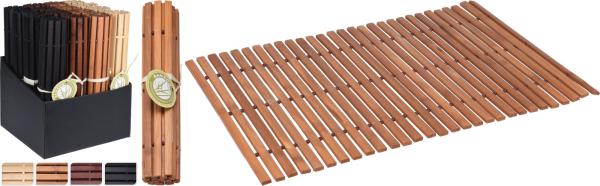 Tischset aus Bambus natur - Schutz vor Kratzern & Flecken auf Oberflächen - Stabil, langlebig, 30x45cm - Umweltfreundlich, dekorativ