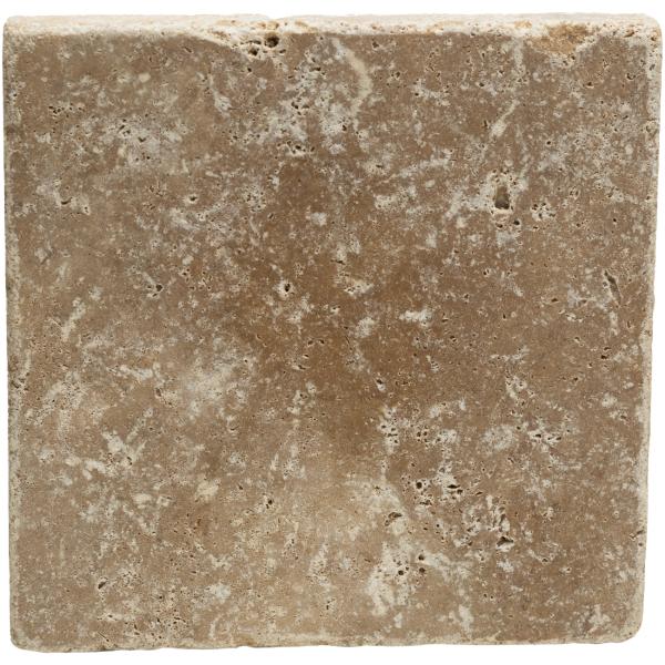 Hamam-Seife mit Olivenöl und Travertin Seifenablage - Luxuriöse Hautpflege & tägliche Duschroutine - Beige, Hellbraun, 10x10cm