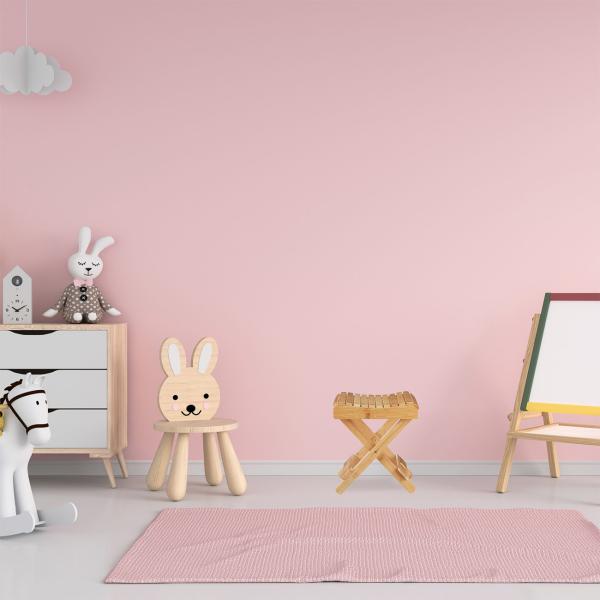 Bambus Hocker Klappbar - Vielseitig einsetzbar als Sitzhocker, Beistelltisch, Fussablage - 31.5x27.5x28.5cm - Braun - Platzsparend & Robust