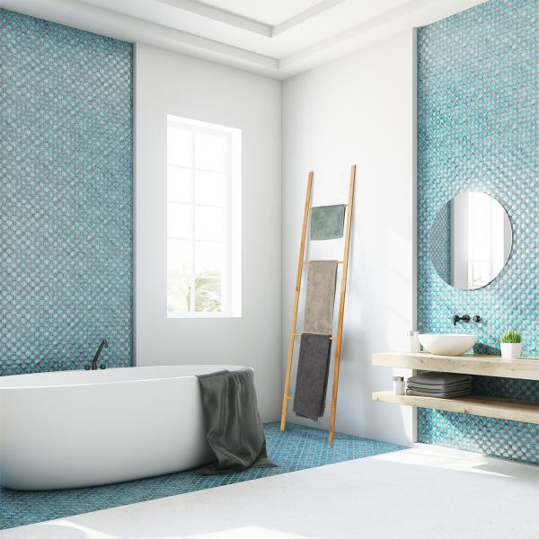 Handtuchleiter Bambus - 4 Sprossen - klappbar, zusammenfaltbar - 180x42x2cm - Hand- Badetuchhalter - kein Bohren