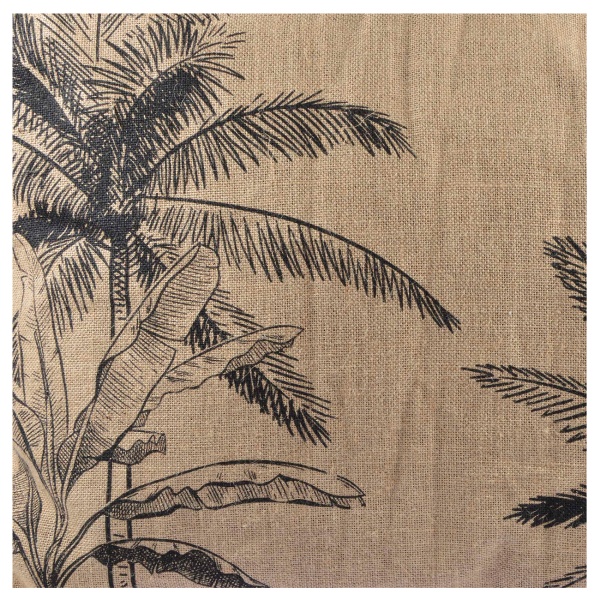 Haustier Korb Jute/Polyester - Gemütlicher Hundekorb Katzenkorb mit Kissen & hohem Rand - Schwarz Braun Ø 38x16 cm- Rutschfest - Dekorativ