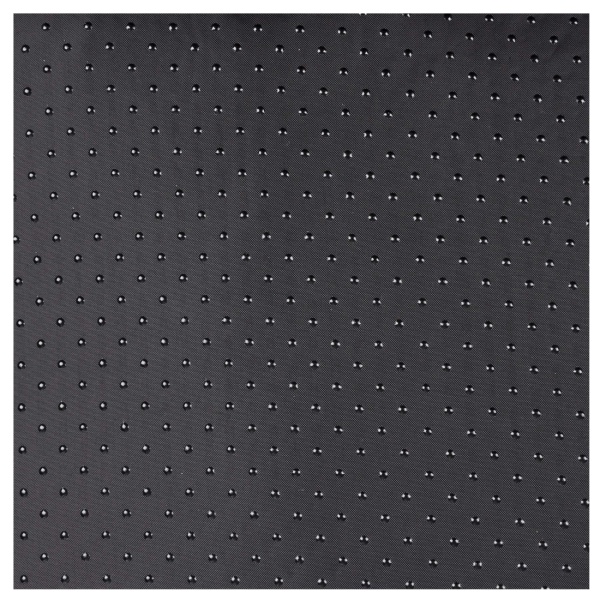 Haustier Korb Jute/Polyester - Gemütlicher Hundekorb Katzenkorb mit Kissen & hohem Rand - Schwarz Braun Ø 38x16 cm- Rutschfest - Dekorativ