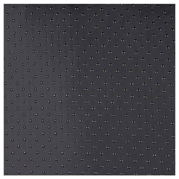 Haustier-Korb Rund - Jute & Polyester - Robust & Gemütlich mit Kissen - Pflanzen-Muster, 48x16 cm - Sicherer Schlafplatz für Hunde & Katzen