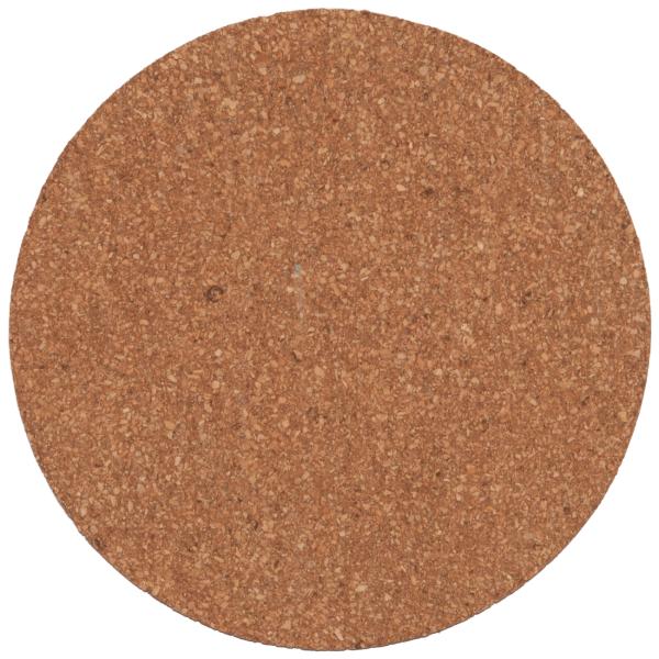 3er-Set Kork Untersetzer rund (Ø 195mm) - Hitzebeständig für Töpfe Pfannen Gläser - Naturbelassene Oberfläche schützt vor Flecken Kratzern