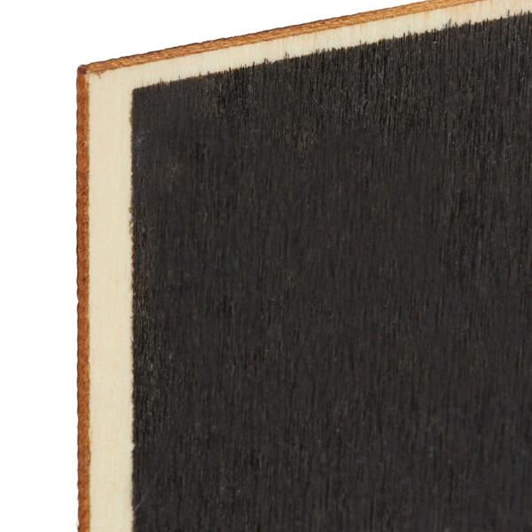 20er-Set Holztafeln mit Klammer - Mini Kreidetafeln für Kräutergarten Pflanzen Namensschilder Etiketten - Wiederverwendbar - Inkl. Kreide - MDF 7x7.5x1.5cm