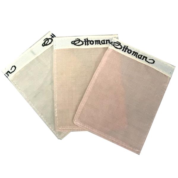 2er-Set Mini Peelinghandschuh aus Seide - Sanftes Gesichtspeeling - 100% Kokonseide - Schadstofffrei & hautfreundlich - Fördert Durchblutung 11x8cm