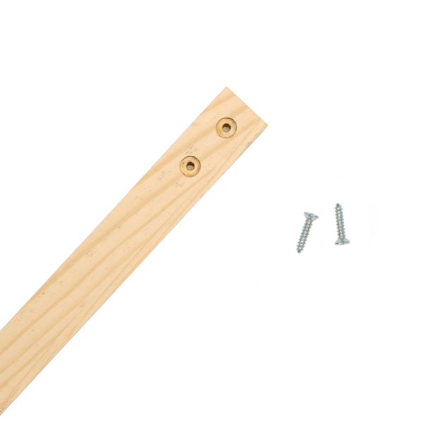 Kreidetafel Pfeil 50x30cm aus Holz - Wiederverwendbares Gartenschild für Kräutergarten Pflanzenkästen - Beschriftbar mit Kreide - Braun/Schwarz Deko