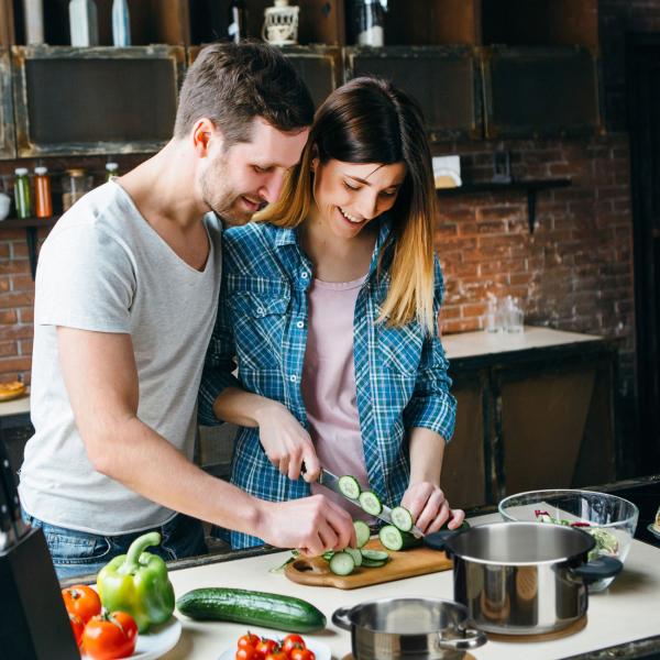 Bambus Untersetzer 4er Set rund - Topfuntersetzer mit Gitter-Optik für effektiven Hitzeschutz - Ø 20 cm - robust & leicht abwischbar