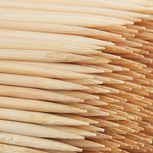 Schaschlikspiesse aus Bambus - Grillspiesse für Gemüse, Tofu, Fleisch & Bastelprojekte - 500 Stück, 30x0,4cm - 100% Natur, biologisch abbaubar, mit Spitze