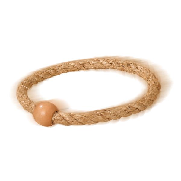 Outdoor Ringwurfspiel aus Kiefernholz - Wurfspiel mit Sisalringen, 50x50cm - Geschicklichkeitsspiel für Kinder ab 3 Jahren - Fördert Motorik & Lernen