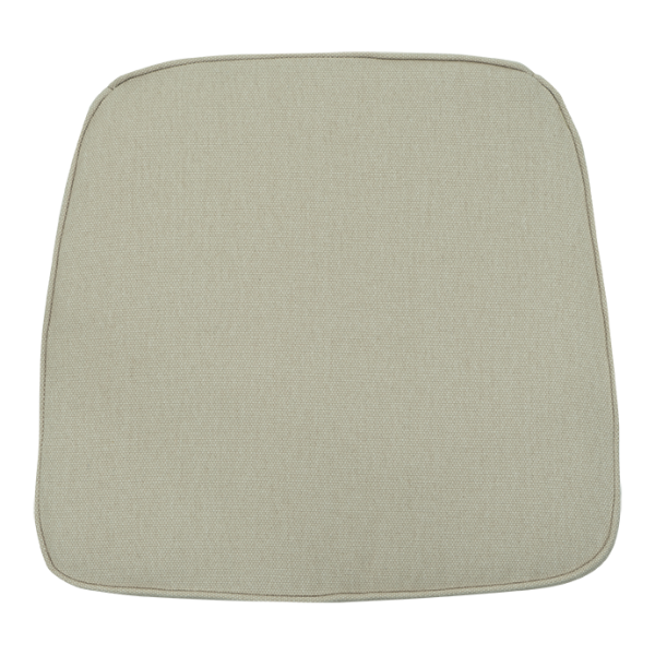 Madison Premium Outdoor-Stuhlkissen Beige 48x48cm - UV-Schutz - Wasserabweisend - Recyceltes Material - 7cm Dick - Made in Europe