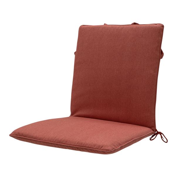 Gartenstuhlkissen Niederlehner Auflage - Wasserabweisend, UV-Schutz, Antibakteriell - Terra, 97x49cm, 6cm Dicke, Recycelt, Madison