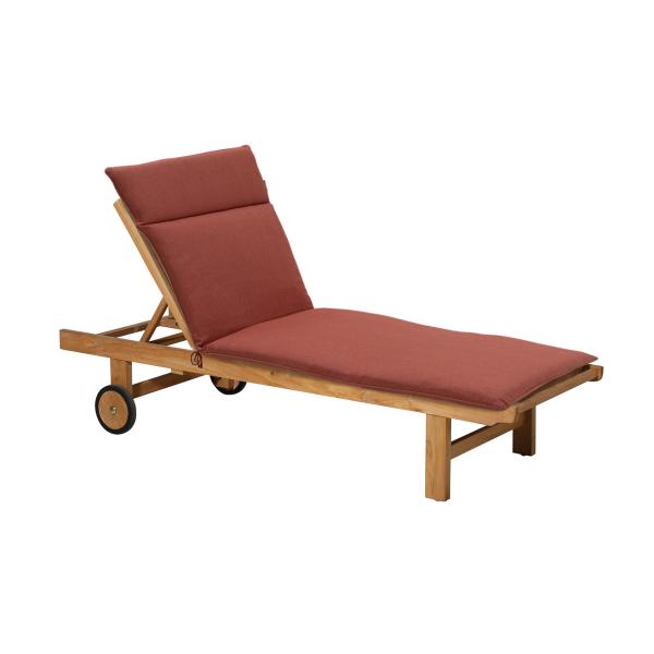 Liegen-Auflage - wasserabweisend, UV-Schutz, antibakteriell, schmutzabweisend - terra, 190x60x6cm - Madison Ökostoff Recyceltes Material, Made in Europe