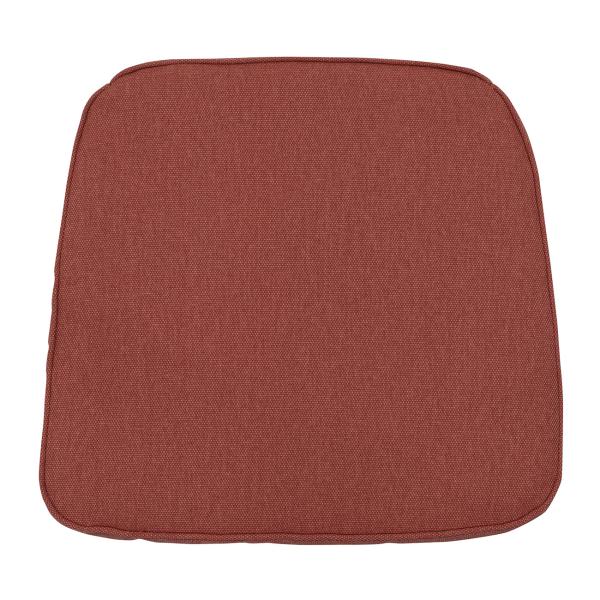 Stuhlkissen Outdoor - Wasserdicht, UV-Schutz, Antibakteriell - Madison© Ökostoffe, Terra, 48x48x7cm - Recyceltes Material, Made in Europe