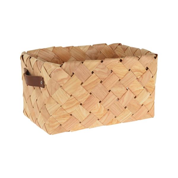 Aufbewahrungskörbe Set aus Korbgeflecht - 3-teilig für elegante Ordnung im Zuhause - Natur-Design beige - Badutensilien Küchenkleinkram Bastelzeug