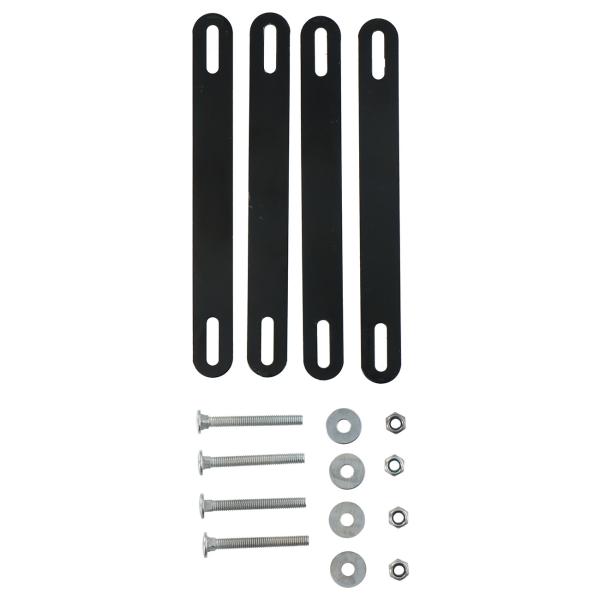 Velokorb Wicker & Leder - Vintage Fahrradkorb mit Deckel - 30L Fassungsvermögen - Braun/Schwarz - Gepäckträger & Lenker - 45x30x25cm