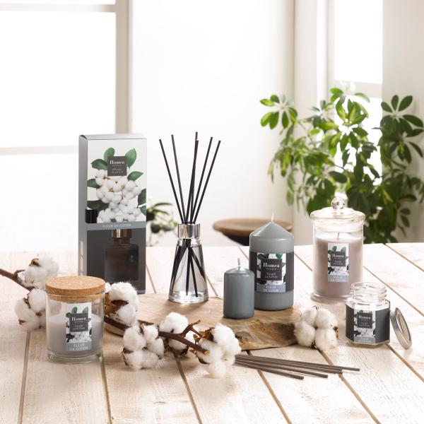 Räucherstäbchen 20er-Set Baumwollblüte - Raumduft für Zuhause & entspannende Atmosphäre - 25,5cm Länge - Kompatibel mit allen Haltern - Geschenkidee