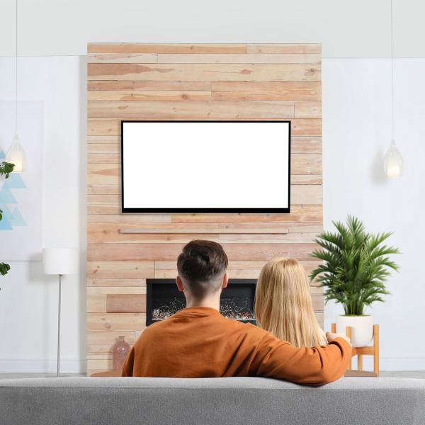 Blumentopfhalter aus Bambus - Verstellbarer Pflanzenständer für diverse Topfgrössen - Robust, braun, 29,5-37,5cm Ø - 35,5cm hoch - 60kg Belastbarkeit