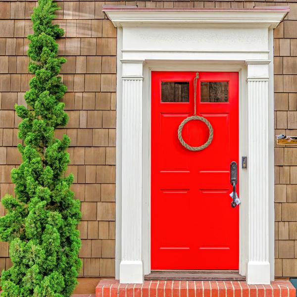 Dekokranz zum Hängen aus Jute & Metall - Ø 20 cm - Naturfarben zum Selbstgestalten - Vielseitige Deko für jede Jahreszeit - hochwertig