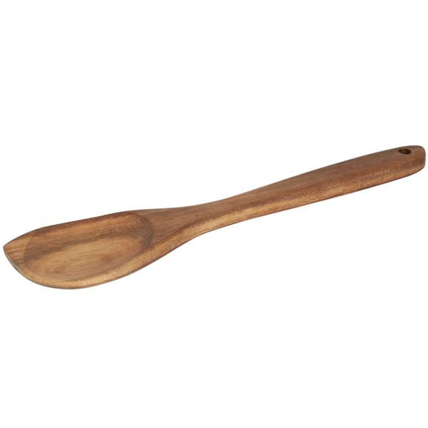 Akazienholz Schöpflöffel & Servierlöffel - Vielseitig einsetzbar, robust, langlebig - 32cm, natürliche Maserung, rötlich-braun - Nachhaltig & antibakteriell
