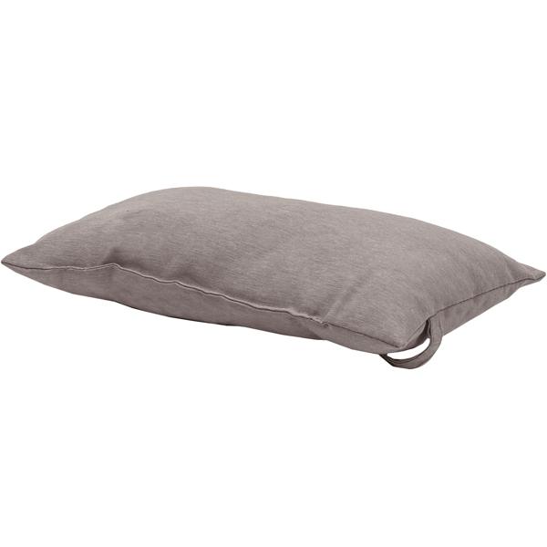 4er-Set Universelles Kopfkissen für Garten- und Liegestühle, ca. 24 x 40 cm, taupe, für höchsten Komfort & Entspannung, stilvoll & langlebig